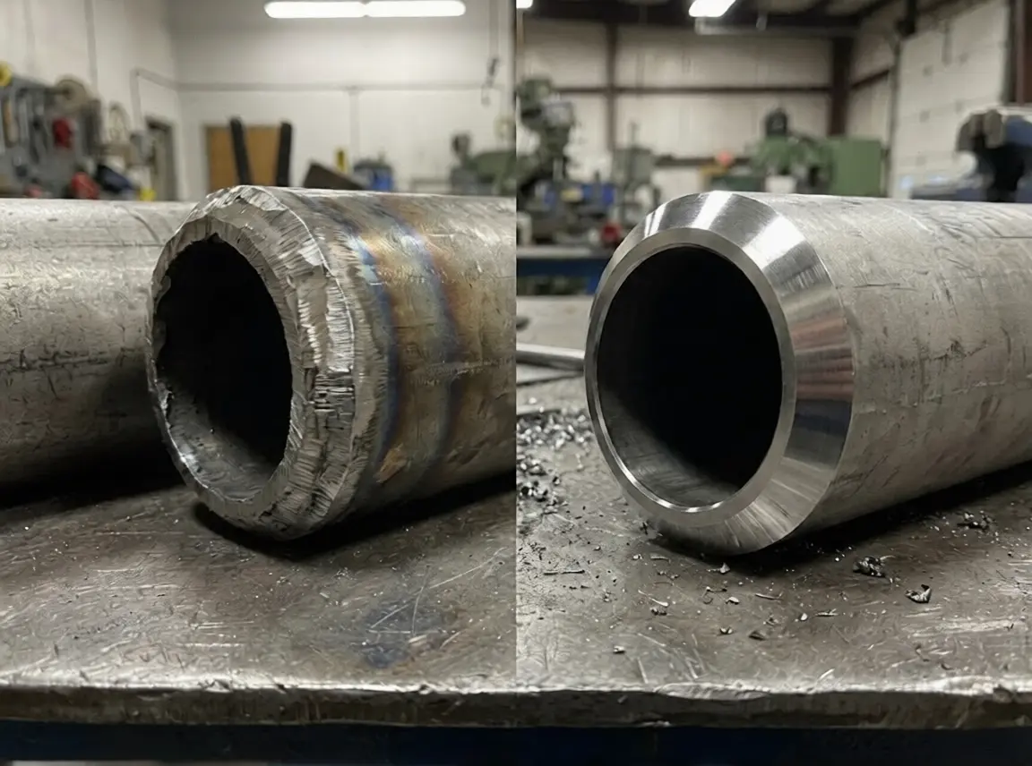 Angle Grinder vs Beveling Machine