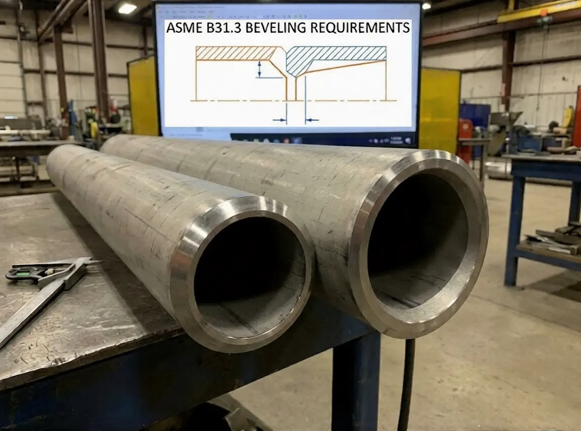 ASME B31.3 Beveling Requirements