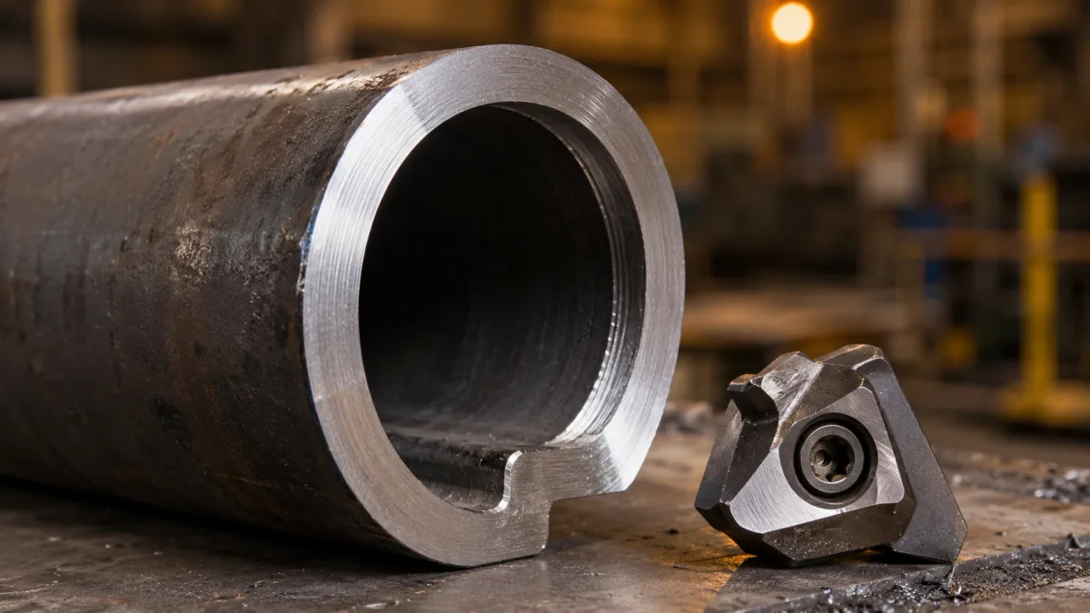 J-Bevel on Pipe